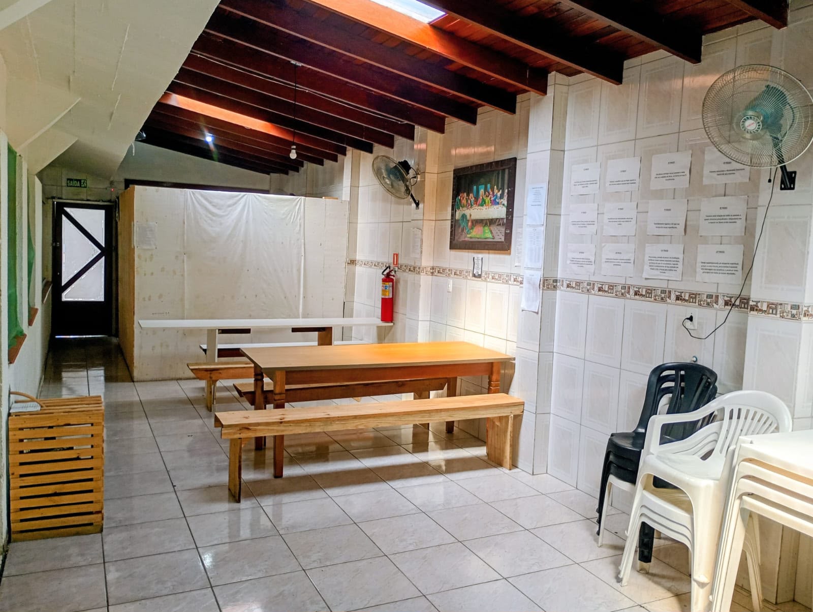 Espaço das refeições